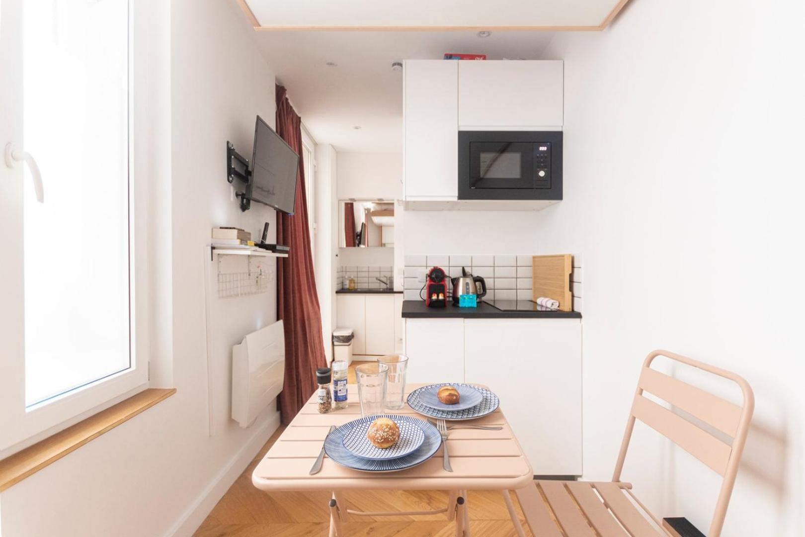 Super Central Mini Studio - 2 Pax, Murphy Bed 파리 외부 사진